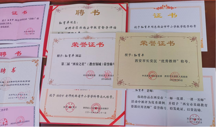 【致敬長安最美基層工作者】長安區(qū)美術(shù)教師孫育平：在學(xué)生心中埋下“美”的種子 為鄉(xiāng)村教育獻上赤誠之心_fororder_圖片4