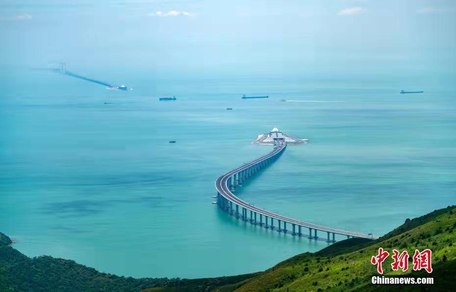 資料圖：港珠澳大橋。 <a target='_blank' href='/'>中新社</a>記者 張煒 攝